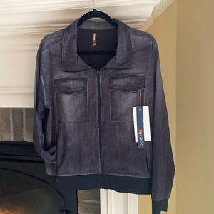 NWT Vintage Lucy Black Lightweight Jacket Size M.